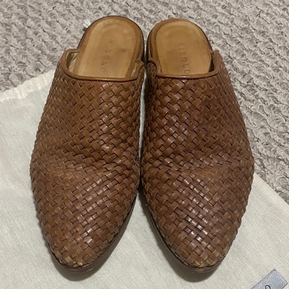 Nisolo leather mules